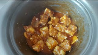 Pork ribs with ketchup easy recipe [upl. by Novaelc452]