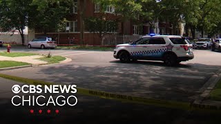 Shooting on Chicagos Southwest Side leaves teen dead man wounded [upl. by Kappel574]