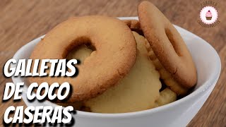 GALLETAS de COCO CASERAS [upl. by Mikol]