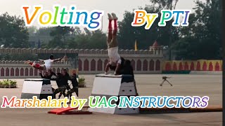 MARSHALART AND VOLTING BY PTI INSTRUCTORS IN STC BANGALORE AFTER POP PARRADE [upl. by Sordnaxela]