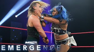 Jordynne Grace vs Mia Yim FULL MATCH  TNA Emergence 2022 [upl. by Nauhs659]