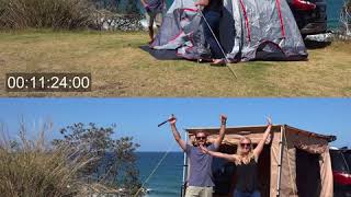 Adventure Kings Awning Tent Vs Dome Tent [upl. by Michaela]