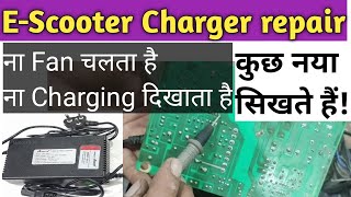 E scooter 60V batterycharger repairebikeelectricscooter charging problem [upl. by Ronni]