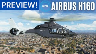 Hype Performance Group HPG H160  Preview Flight over Rome  Microsoft Flight Simulator [upl. by Melliw853]