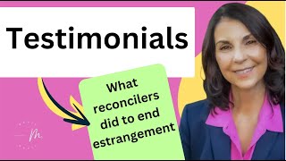 What Reconcilers Did To End Estrangement Real Testimonials  Ep168 [upl. by Eisdnyl]