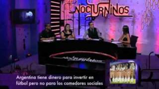 Nocturninos cristina kirshner salva el futbol argentino [upl. by Veradi929]