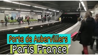 Porte de Aubervilliers Most popular place Paris France [upl. by Lassiter]