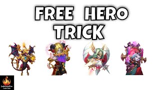 Castle Clash Free Heroes HOW TO [upl. by Mchail178]