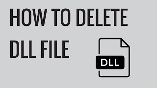 How to delete dll files [upl. by Charline]