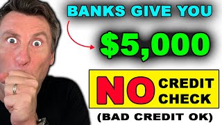 Banks give YOU 5000 Cash With NO CREDIT CHECK DONT BE BROKE LOANS FOR BAD CREDIT [upl. by Samanthia]