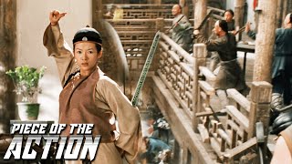 Inn Fight Scene  Crouching Tiger Hidden Dragon [upl. by Essile318]