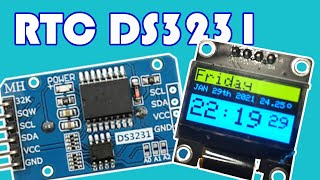 How to use DS3231 RTC module to build OLED clock [upl. by Ynoble563]