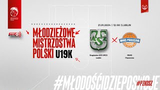 Bogdanka AZS UMCS Lublin  MUKS Piaseczno 14 MMP U19K [upl. by Aical]