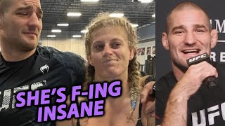 Sean Strickland on meeting Kayla Harrison amp training at ATT [upl. by Arias]