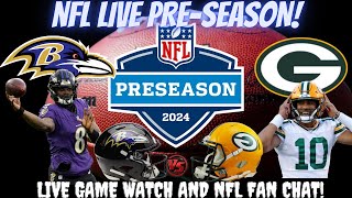 Green Bay Packers vs Baltimore Ravens 🔴LIVE NFL Football GBvsBAL  BALvsGB [upl. by Anayd55]