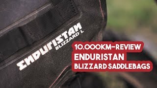 Enduristan Blizzard Saddlebags Review  Testing gear to the limit through Africa [upl. by Ahset]