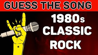 Can You Guess the Most Popular 80s Rock Song [upl. by Thirzi]