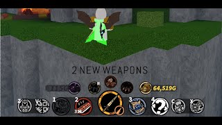 Countless worlds demo new best weapon [upl. by Olracnaig]