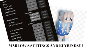 Marlows Keybinds and Settings [upl. by Anatlus]