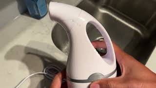 Conair Steamer  How to Fill With Water [upl. by Fayth]