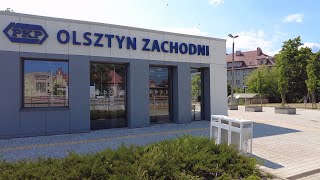 OLSZTYN  DWORZEC ZACHODNI  SPACER PO PERONACH  4K 60FPS [upl. by Angadresma]