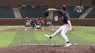 LHP Grant Shepherd Pearland High School Class of 2026 [upl. by Giarla]