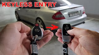 Mercedes Retrofit Install Intelligent KEYLESSGO System on Mercedes W211 How to install KEYLESSGO [upl. by Ramhaj]