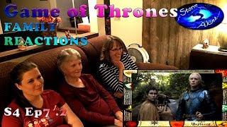 Game of Thrones FAMILY REACT S4 Ep7 2 [upl. by Winnick311]