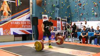 Max Lang lifting at the Pheonix International in London [upl. by Nymzaj956]