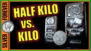 Germania Mint Silver Bars 500g vs 1000g COMPARED [upl. by Ibbed]