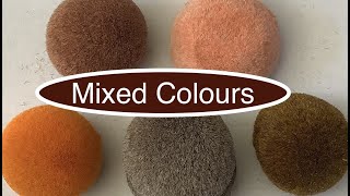 Flocking Mixing different colours of Nylon Flock Powder [upl. by Rialcnis151]