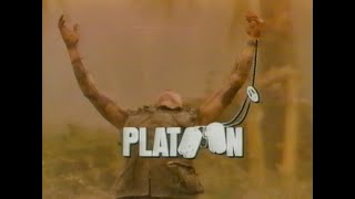 quotPlatoonquot 1986 VHS Movie Trailer [upl. by Ettelra]