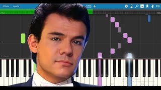 José José  Amnesia  Piano Tutorial [upl. by Sirob570]