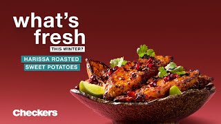 Spicy Harissa Roasted Sweet Potatoes  Checkers South Africa [upl. by Siraf]