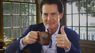 Kyle MacLachlan Enjoys a Damn Good Cup of Coffee  Omaze [upl. by Ettelracs170]