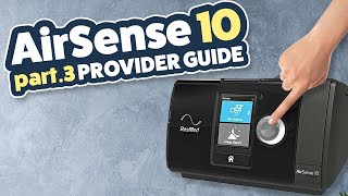 ResMed AirSense 10 Review  Tutorial Part 3 of 3  Change Pressure [upl. by Jepum]