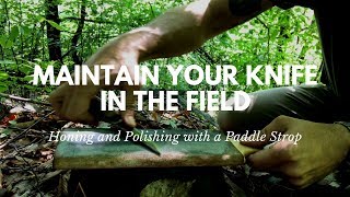 How to Easily Maintain Your Knife in the Field [upl. by Berkly48]