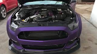 2015 Mustang GT Vortech Supercharger Maxflow BOV [upl. by Neeka]