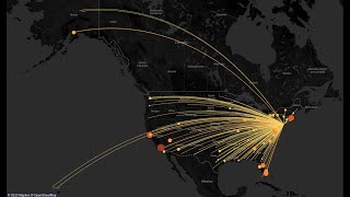 How to Create an Origin Destination Map in Tableau  Step By Step [upl. by Llenehs]