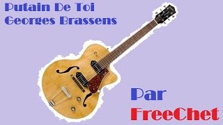 Tuto  Putain De Toi  Georges Brassens [upl. by Yaron462]