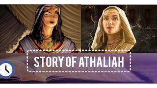 Who was Athaliah Daughter of Ahab and Jezebel who defiled the house of God [upl. by Airdnaz]