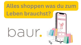 baur Online Shop  Neukundenrabatt Gutscheincode Ratenzahlung amp mehr [upl. by Rramed]