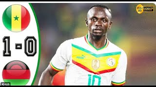 Senegal vs Malawi 10 Highlights amp All Goals 2024 HD [upl. by Dnarud]