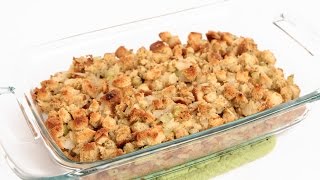 Classic Stuffing Recipe  Laura Vitale  Laura in the Kitchen Episode 843 [upl. by Lama]