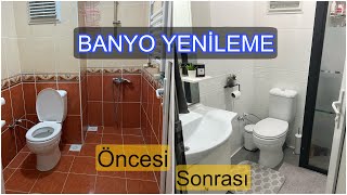 Banyo Yenileme  Fayans BoyamaDry Fix Fayans BoyasıKırmadan Dökmeden YenilemeTadilatTüm Detaylr [upl. by Yetti]