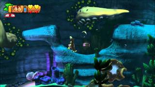 Donkey Kong CountryTropical Freeze  Sea Breeze Cove 44 Irate Eight 100 Walkthrough [upl. by Adorl]