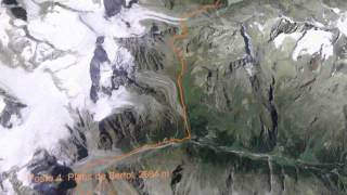 Parcours de la Patrouille des Glaciers [upl. by Leirud]