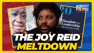 Joy Reid MELTDOWN goes on a DERANGED rant about white christian NATIONALISM and PROJECT 2025 [upl. by Aneekan]