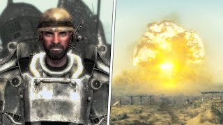 Characters Reactions to Megaton Nuke in Fallout 3 [upl. by Byrom]