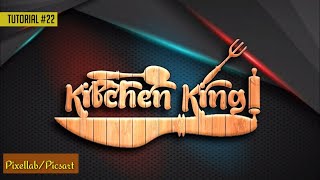 Cooking Channel Logo Tutorial  Pixellab  Picsart 👌 [upl. by Akel]